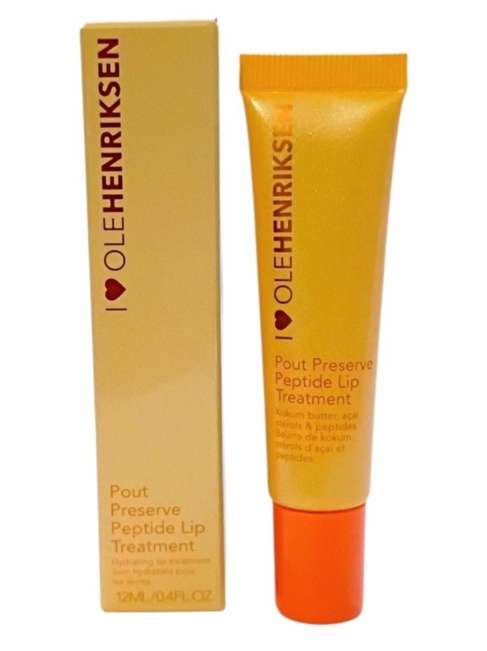 Ole Henriksen Pout Preserve Peptide Lip Treatment Citrus Sunshine Glimmer 12mL